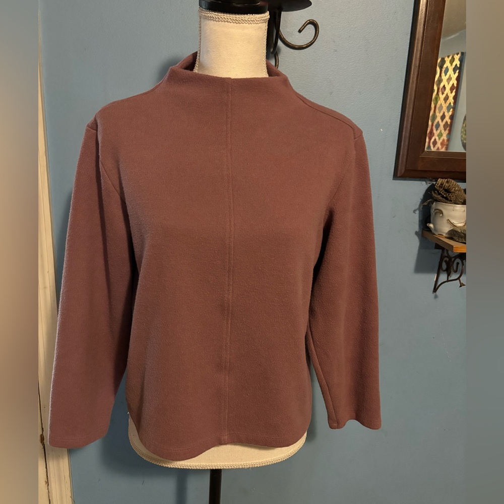 a new day, Soft Lavender, Mock Neck, Top